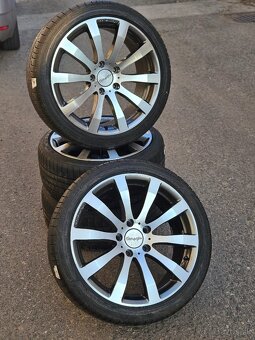 R18" alu 5x120 8,5jx18 et35 pneu 255/35 a 225/40 - 5