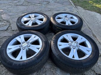 Hliníkové Disky Seat 215/55 R16 5x112 Letné Pneu - 5