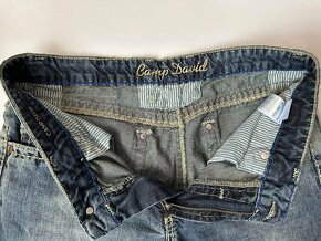 Pánske,kvalitné džínsy CAMP DAVID - veľkosť - 33/32 - 5