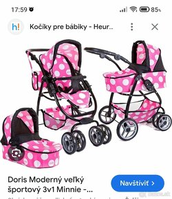 Detský kočík pre bábiky.. - 5