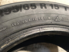 195/65 R15 Zimné pneumatiky Continental 2 kusy - 5