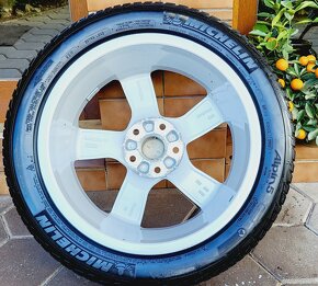 alu R17 5x112, zimné pneu 205/50, orig. Audi A3 + VW Golf - 5