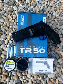 Revolver Umarex T4E TR 50 Gen2 1-balenie streliva 3-co2 - 5