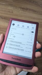 Citacka e-ink Pocketbook Touch LUX 5 PB628 Ruby Red - 5