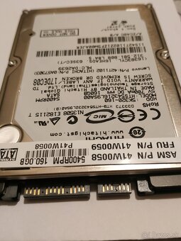 HDD 2x 160GB 2.5" - 5