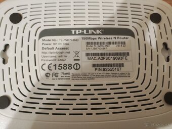 Tp link TL-WR741ND 150 mbps wireless N router - 5