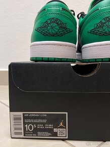 Air Jordan 1 Low Lucky Green - veľkosť 44,5 - 5