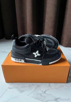 Louis Vuitton Skate Sneaker Black White - 5