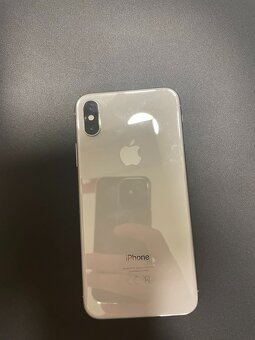 Apple iphone X (10) 256 GB white, mobil, telefón - 5