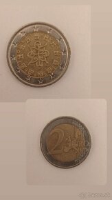 Predám vzácne 2 pamätné € mince - 5