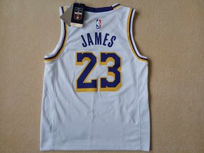 Dětský basketbalový dres LeBron James Los Angeles Lakers - 5