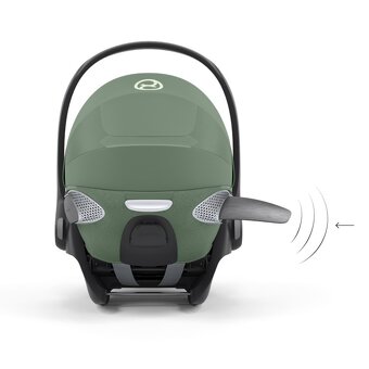 Predám detskú autosedačku CYBEX Cloud T i-Size Leaf Green + - 5