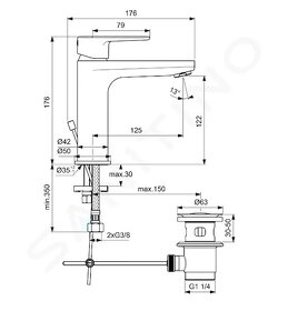 umyvadlova bateria Ideal Standard - 5