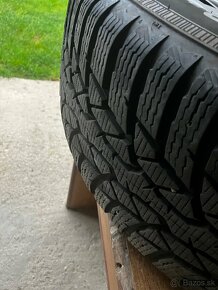 Predám plechové disky s pneu 215/60 r16 - 5