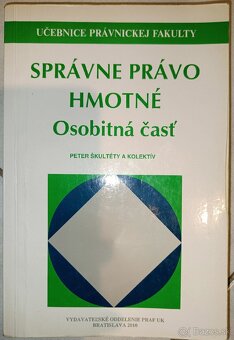 Právnická literatúra a učebnice k VŠ právo - 5