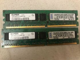 RAM 2 x 1GB = 2GB DDR2 800MHz 667MHz 533Mhz DIMM PC KIT - 5