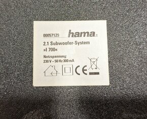 Reproduktory hama 2.1 subwoofer system - 5