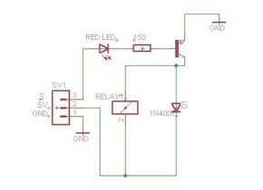 Relé modul KY-019 - 5