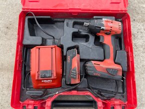 Hilti SIW 6AT-A22 rázový utahovak, 2x batéria, nabíjačka - 5