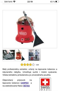 Cleanfix TW 300 s profesionálny tepovac - 5