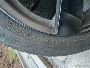 Hlinikove disky 5x112 R17  pneu 215/55 R17 - 5