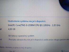 rozpredám na diely notebook Hp probook 4530s - 5