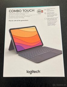 Predam puzdro s klávesnicou Logitech Ipad air m1 gen. 4 a 5 - 5