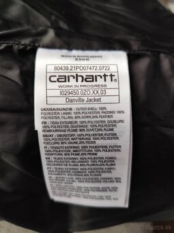 Bunda Carhartt WIP Danville, veľkosť M, NOVÁ, zľava 50% - 5