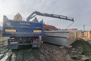 tatra 6x6 , sklápač  s hydraulickou rukou  HIAB 215-4 - 5