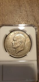 Eisenhower Liberty One Dollar, 3 Mince - 5