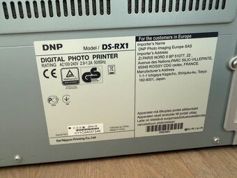 Digitálna sublimačná fototlačiareň DNP DS-RX1HS - 5