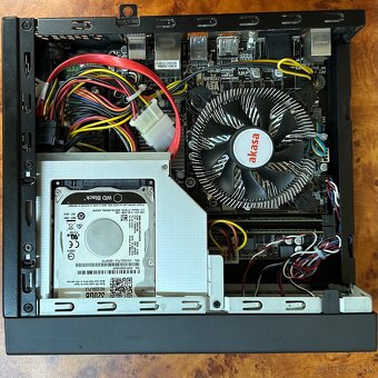 Mini-ITX PC Core i3-4130T, 8GB RAM, 320 GB HDD + 22”monitor - 5