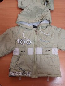 Detská zimná súprava bunda a oteplovaky veĺ. 100 - 5
