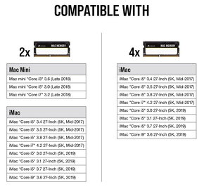 MAC MEMORY Corsair 8GB (2x 4GB) DDR3, 1066 MHz, SO-DIMM - 5