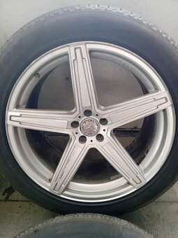 alu disky Mercedes Benz /originál/+zimné pneu Pirelli - 5