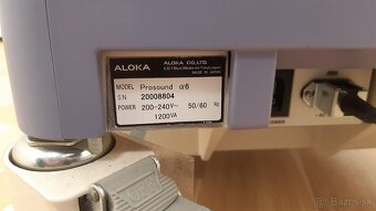 Ultrazvukový prístroj HITACHI Aloka Alpha 6 - 5