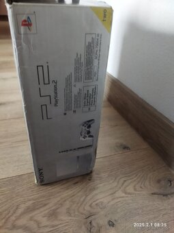 Playstation 2 slim (sivá) krabica originál s manuálmy - 5