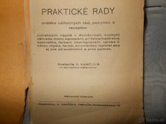 Starodávne kuchárske knihy r. 1936 - 1952 - 5