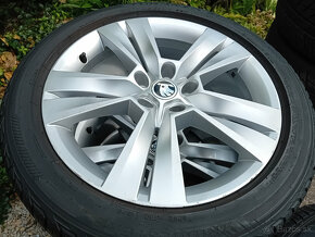 ALU disky "Škoda a iné" 5x112 18" pneu 215/50 r18 - 5