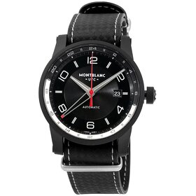 Montblanc Timewalker UTC43 Urban Automatic Black Dial EStrap - 5