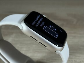 NOVÉ Apple Watch SE 40 mm GPS Silver Aluminium + ZÁRUKA - 5