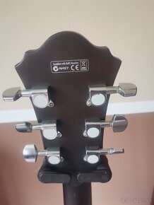 Ibanez AS53-TKF Transparent Black Flat Semiakustická gitara - 5