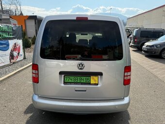 ► VW CADDY MAXI 2,0 TDI - 103 KW, 7 MÍST, PARKO. SENZORY ◄ - 5