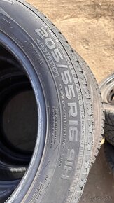 ❄️205/55 r16 zimné sada Nokian - 5