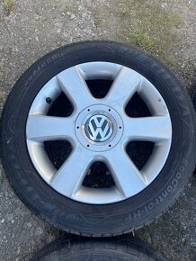 5x112 r16 elektróny Volkswagen + letné 205/55 r16 Fulda - 5