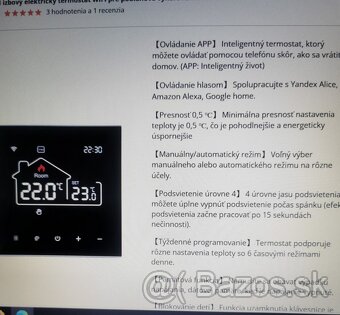 NOVY TERMOSTAT - 5