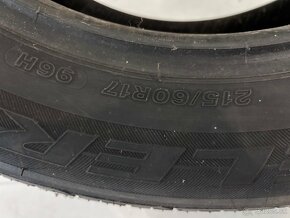 Letné pneumatiky 215/60 R17 Bridgestone - 5