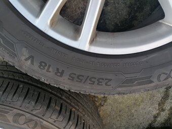 5x112 R18 Audi Originál + Letné pneu - 5