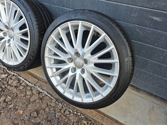 Alu Disky AUDI 5x112 18" +Letné Pneu Continental 225/40 R18 - 5