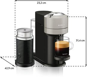 NESPRESSO KRUPS Vertuo Next + šľahač mlieka - 5